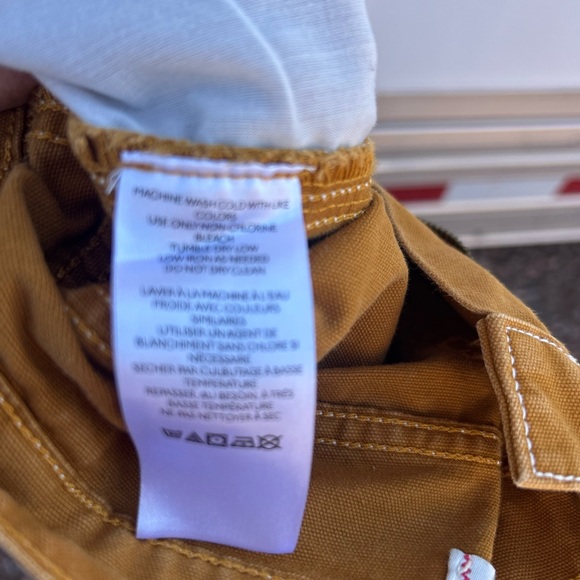 BDG Urban Outfitters Canvas Carpenter Pants Size 26 - Picture 8 of 11